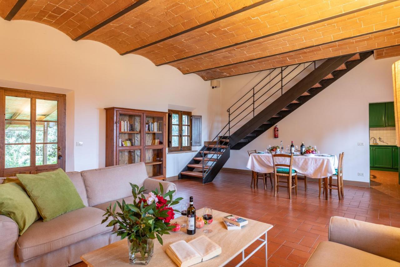 Villa Agriturismo Tenuta La Campana Asciano Eksteriør bilde