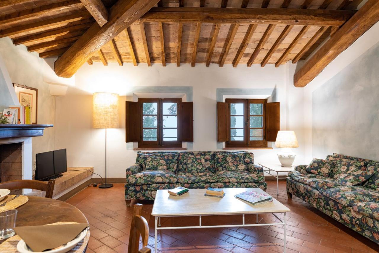 Villa Agriturismo Tenuta La Campana Asciano Eksteriør bilde