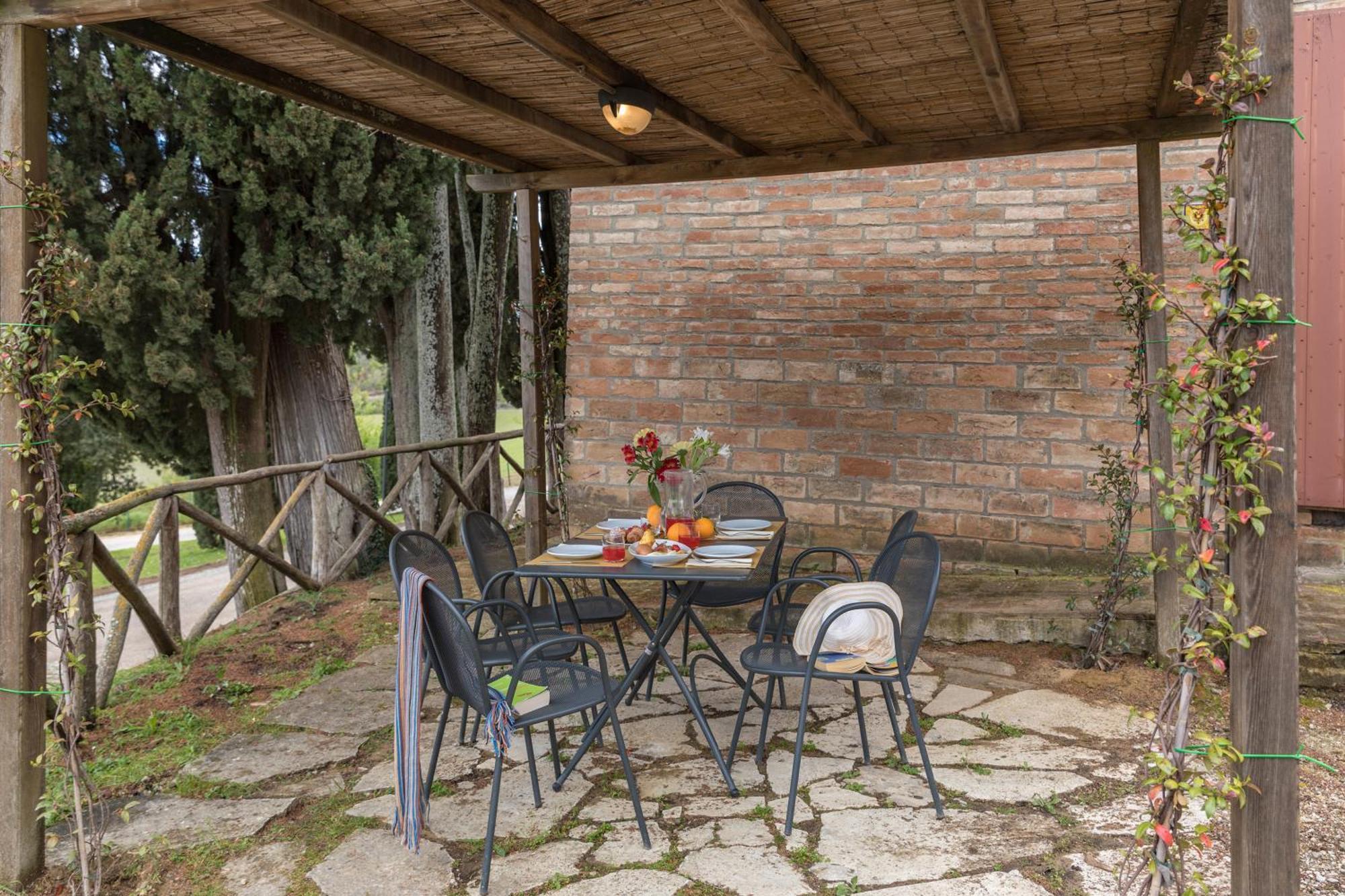 Villa Agriturismo Tenuta La Campana Asciano Eksteriør bilde