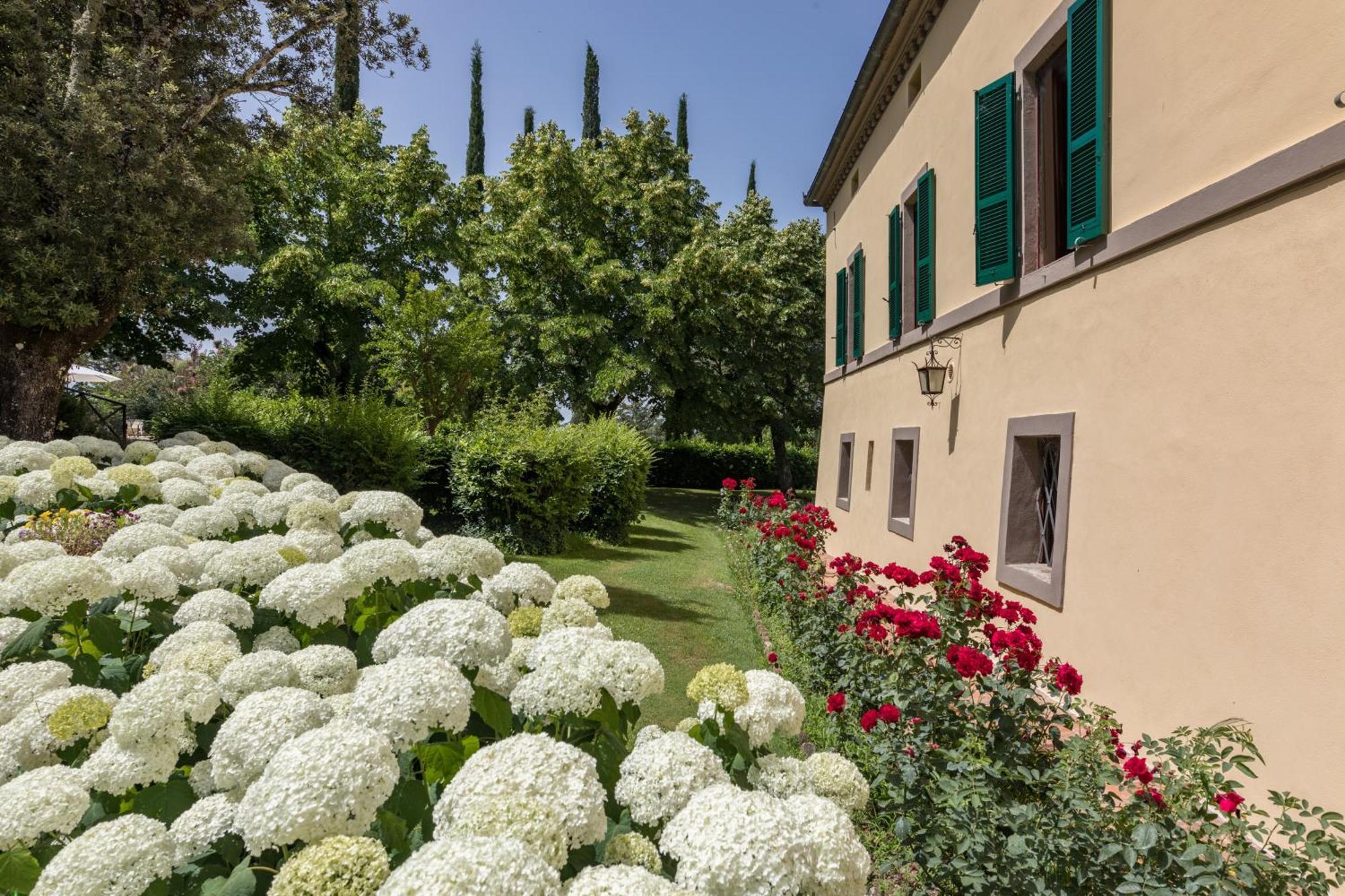 Villa Agriturismo Tenuta La Campana Asciano Eksteriør bilde