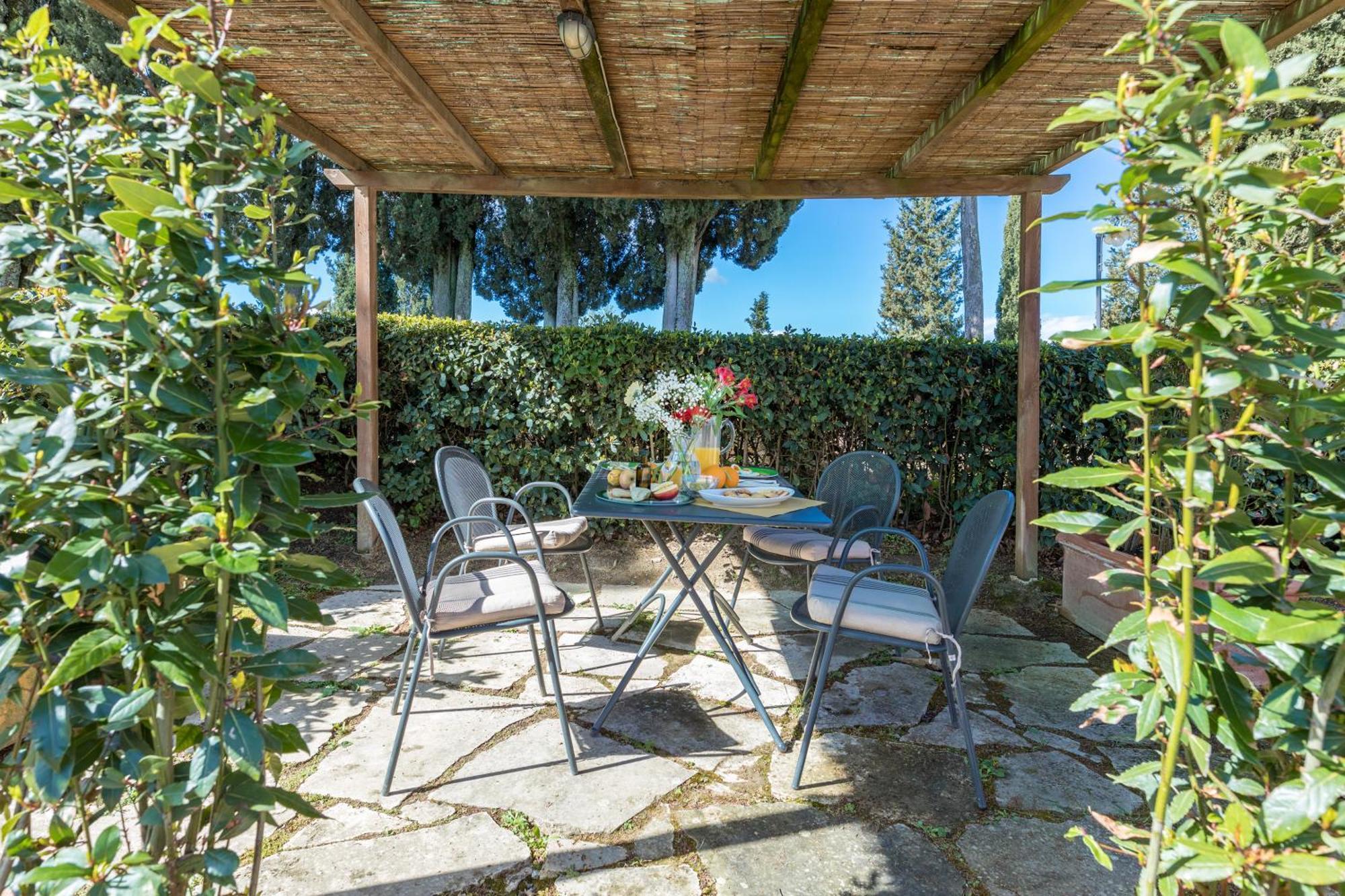 Villa Agriturismo Tenuta La Campana Asciano Eksteriør bilde