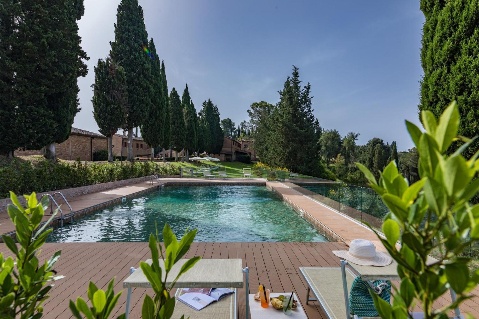 Villa Agriturismo Tenuta La Campana Asciano Eksteriør bilde