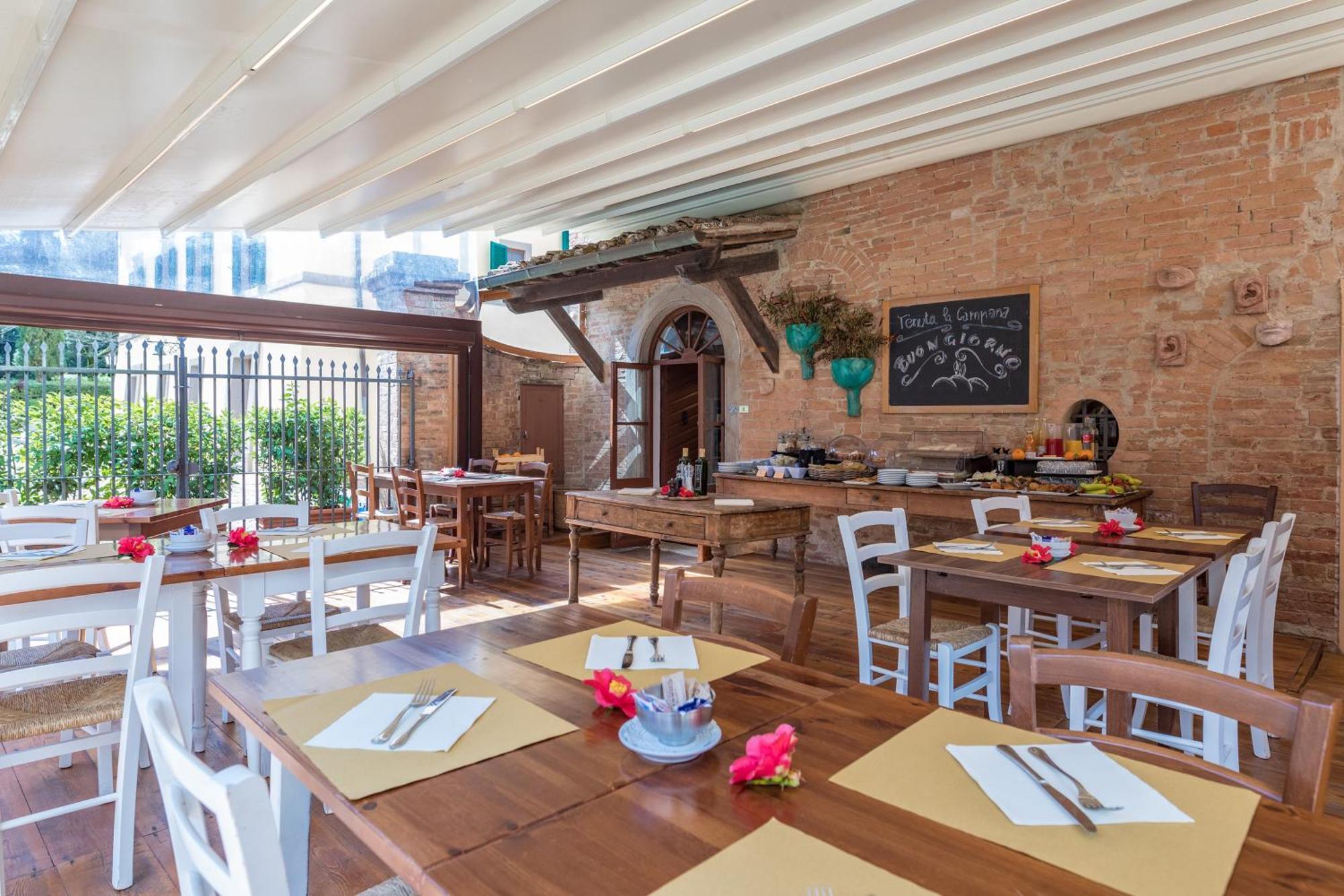 Villa Agriturismo Tenuta La Campana Asciano Eksteriør bilde